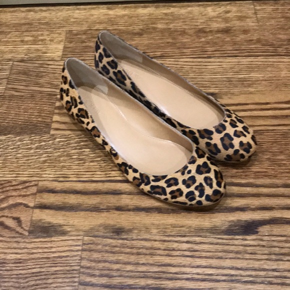 Shoes - Jcrew Leopard Flats Size 8 1/2